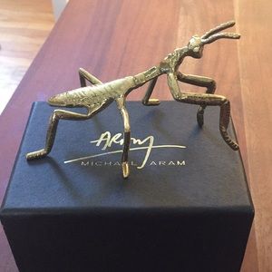 Michael Aram Rainforest Mantis Figurine NIB
